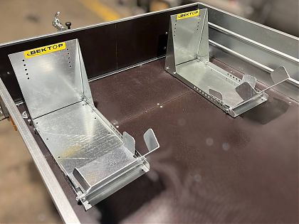 Фиксатор передних колёс квадроцикла